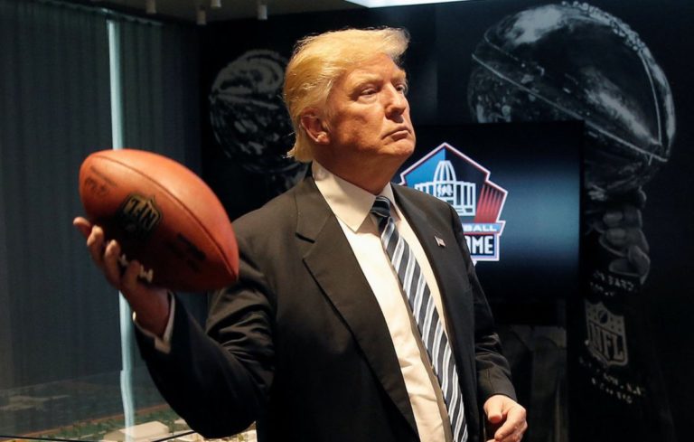 Donald Defends America when NFL Won’t; the Larger Lesson