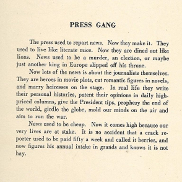 The More Things Change…