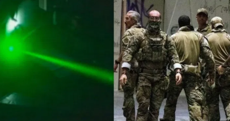 About Neutralizing those Laser Attacks by Antifa