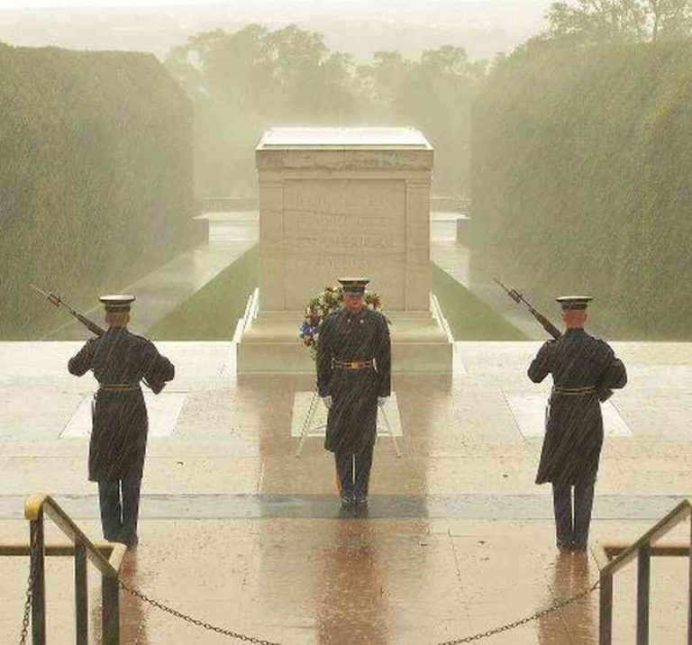 Guarding the Tomb of the Unknown Soldier