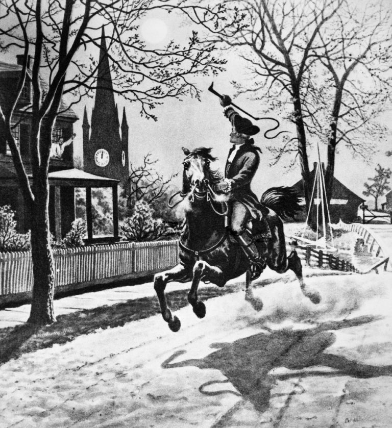 How the Sides Squared up in 1776.